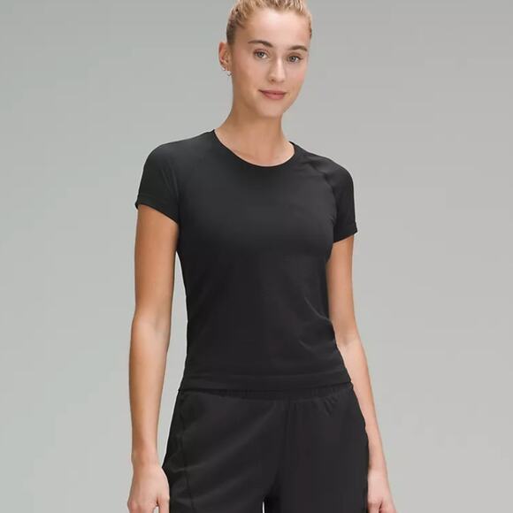 Lululemon Tops - Swiftly Tech Short-Sleeve Shirt 2.0 Waist Length Black Women's Size 10